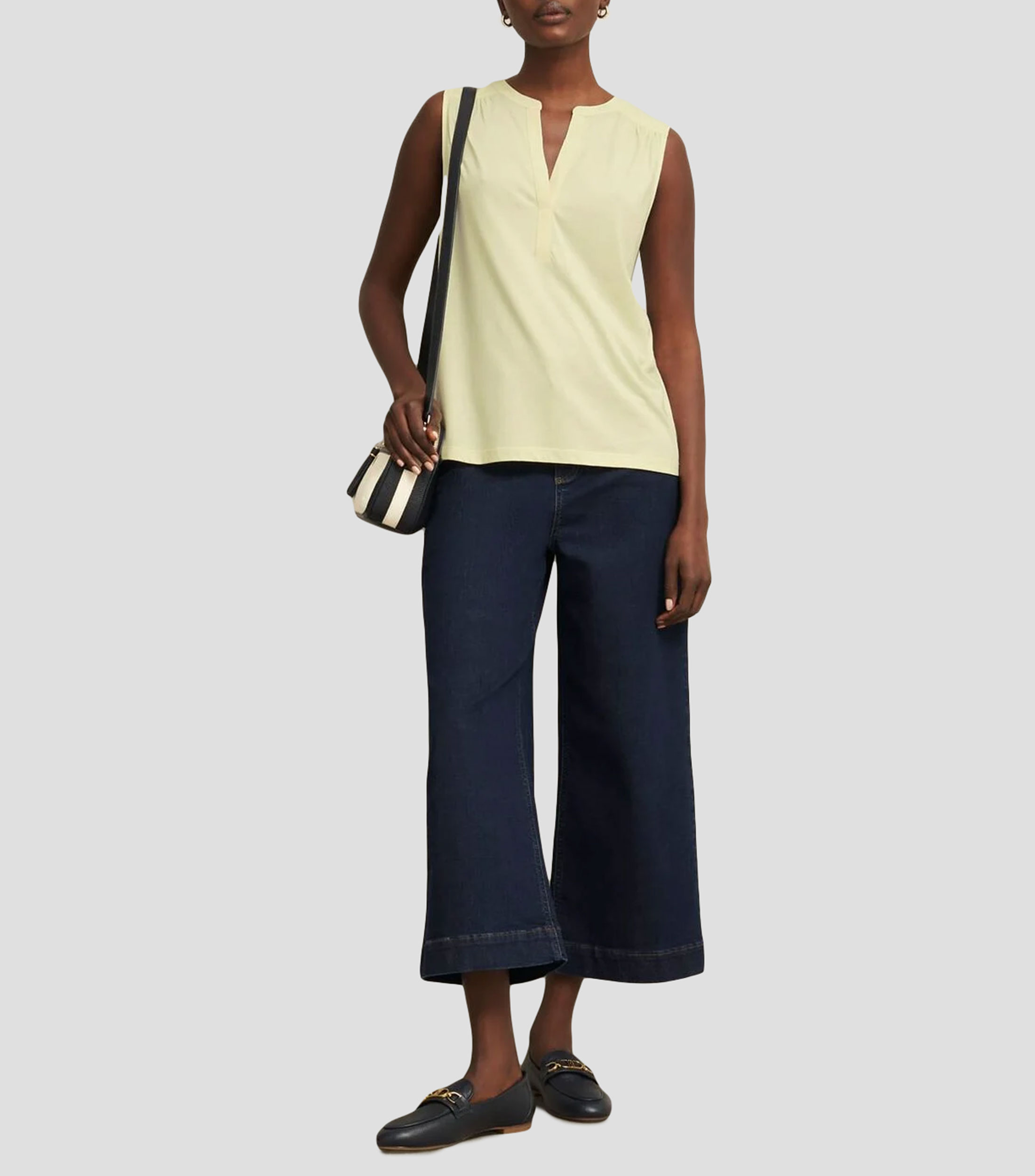 Blusa sin mangas Mujer